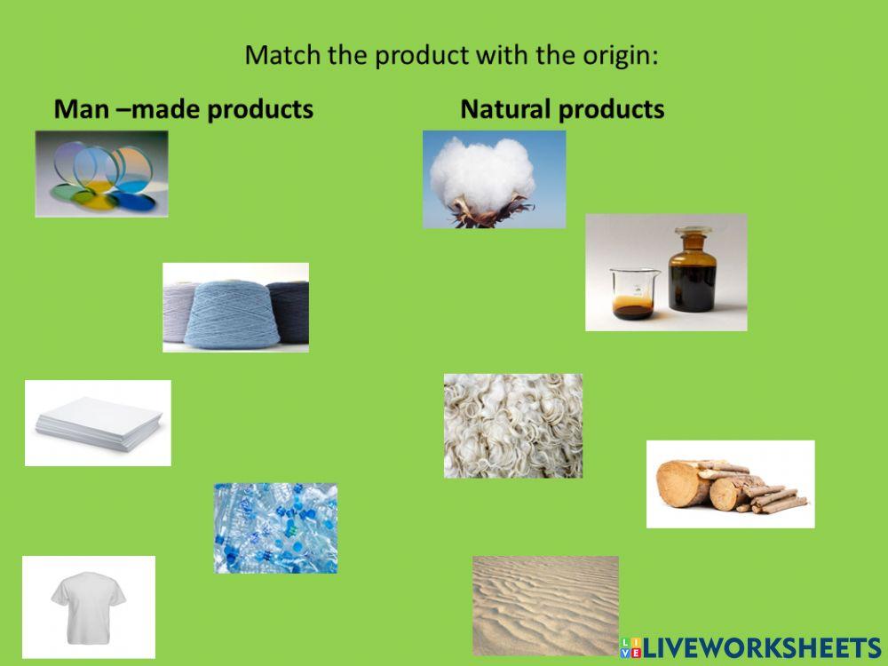 Natural and man-made