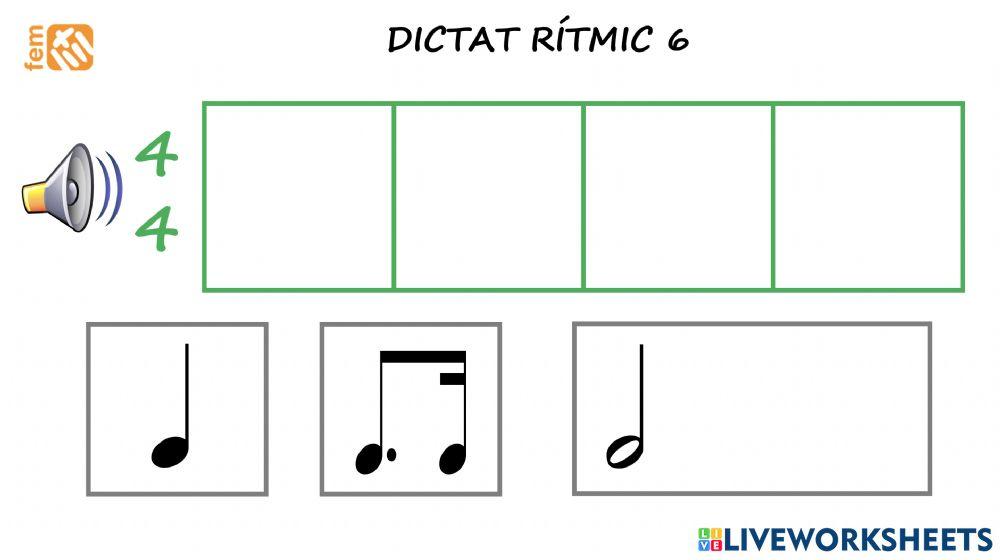 5è Dictat 6