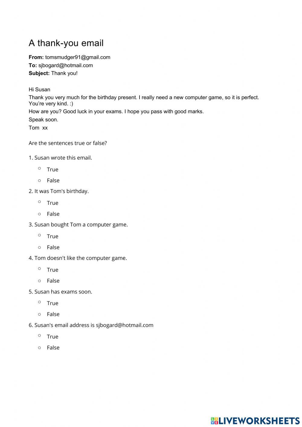 English writing INVALSI