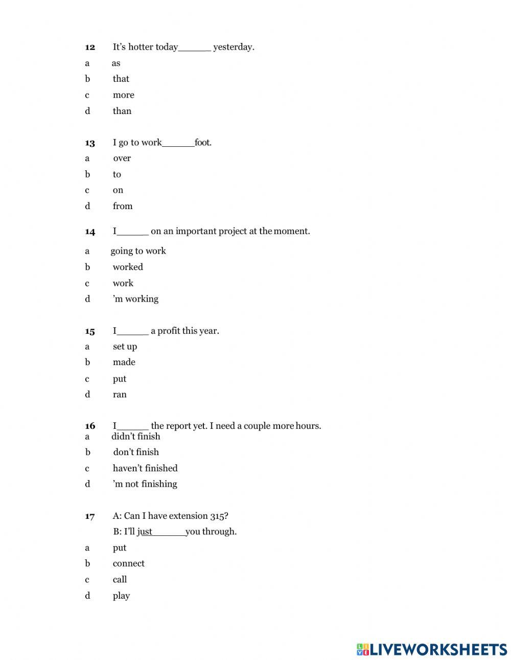 Placement test-meiko