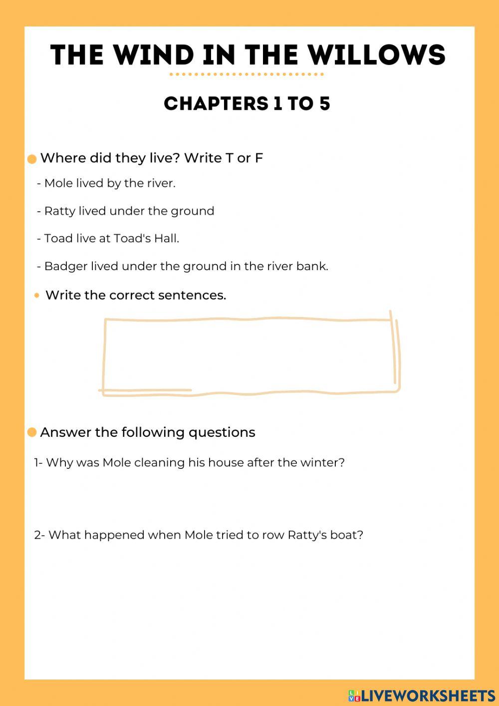 WW-Revision chapter 1 to 5