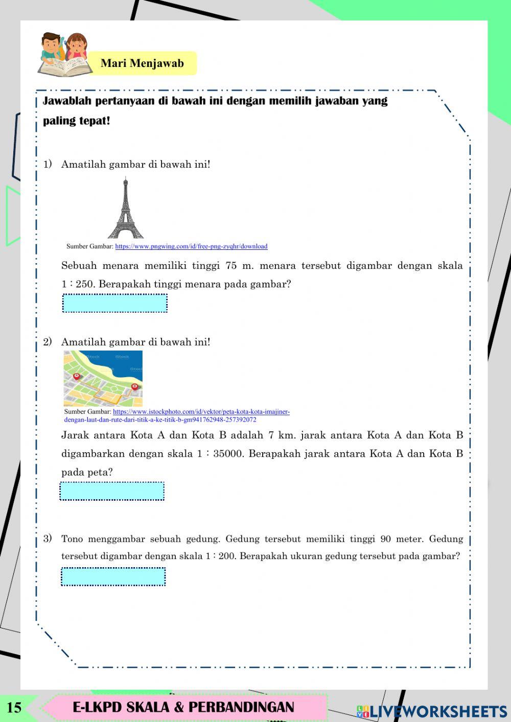 Skala dan Perbandingan
