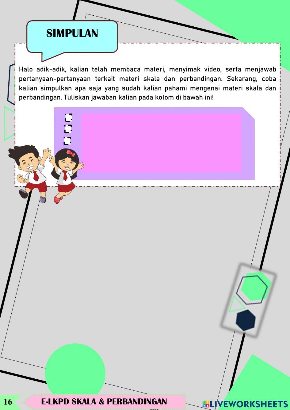 Skala dan Perbandingan