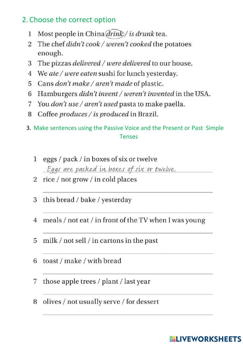 PAssive Voice Nav B1 10.2