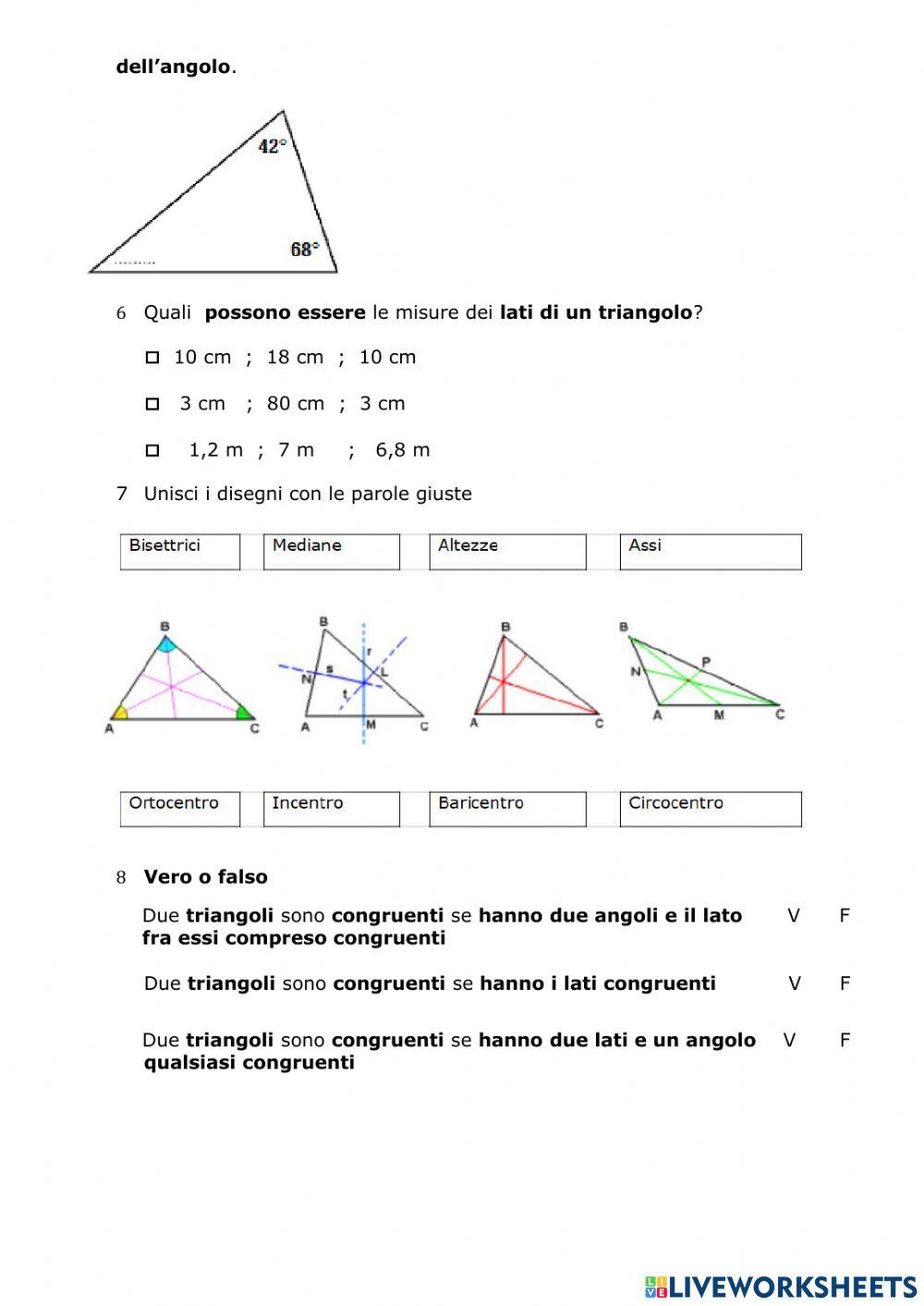 Poligoni e triangoli