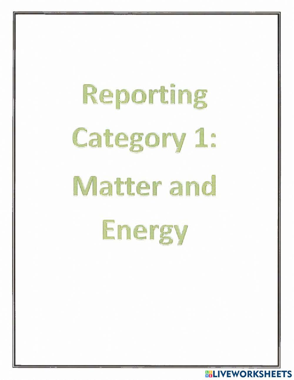 Reporting category 1 STAAR review 8th grade Science