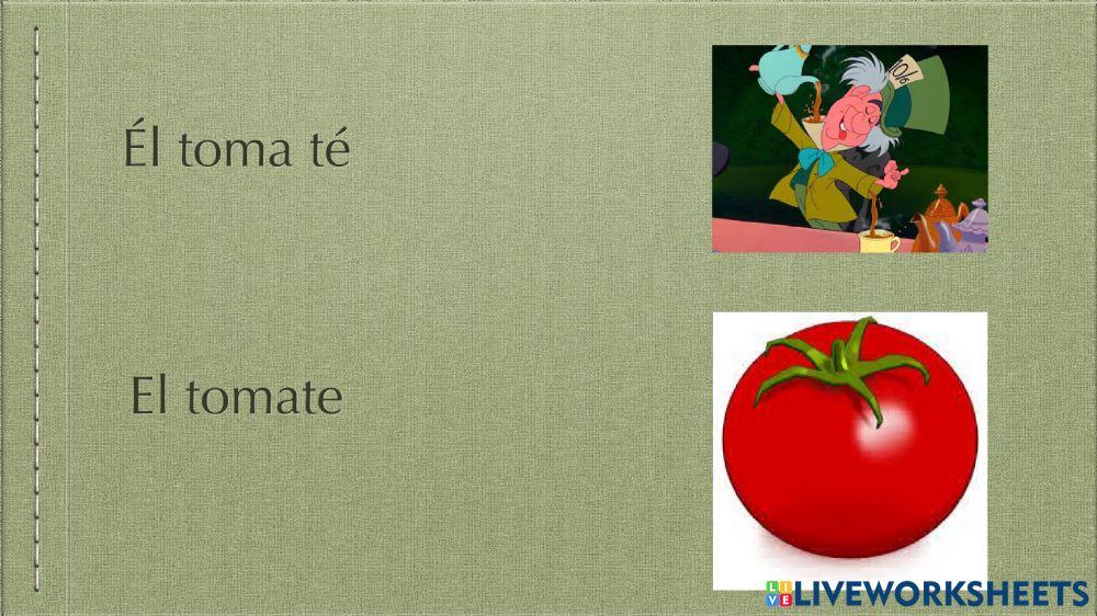 Asocia significado según la prosodia