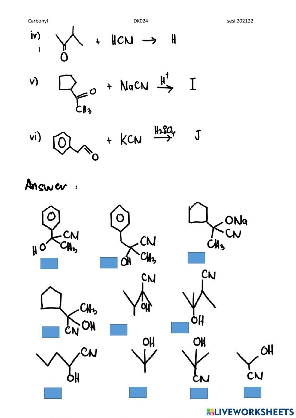 Carbonyl Compounds