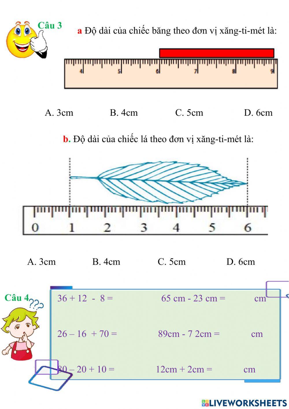 Toán lớp 1 tuần 30
