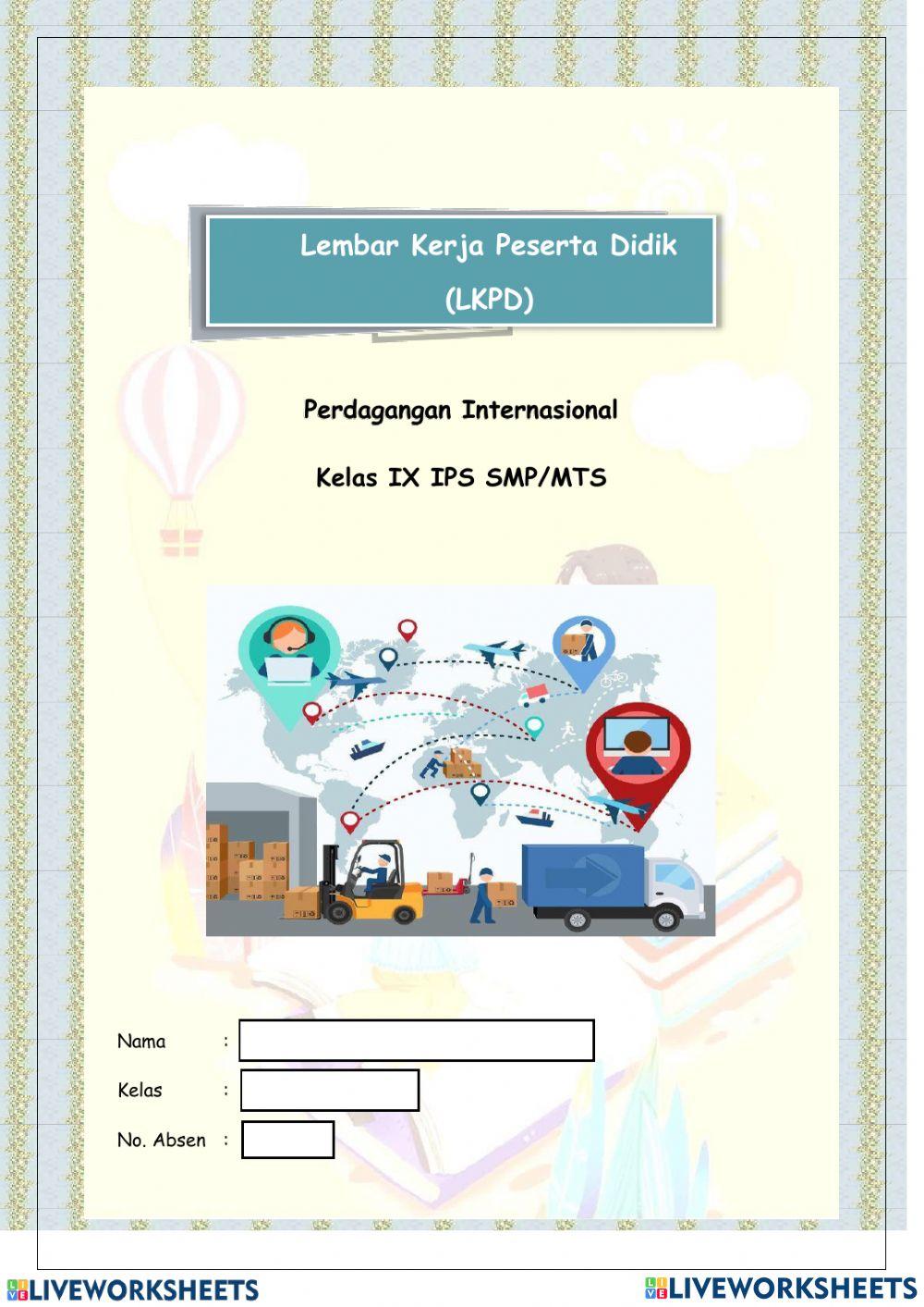 Lkpd perdagangan internasional smp