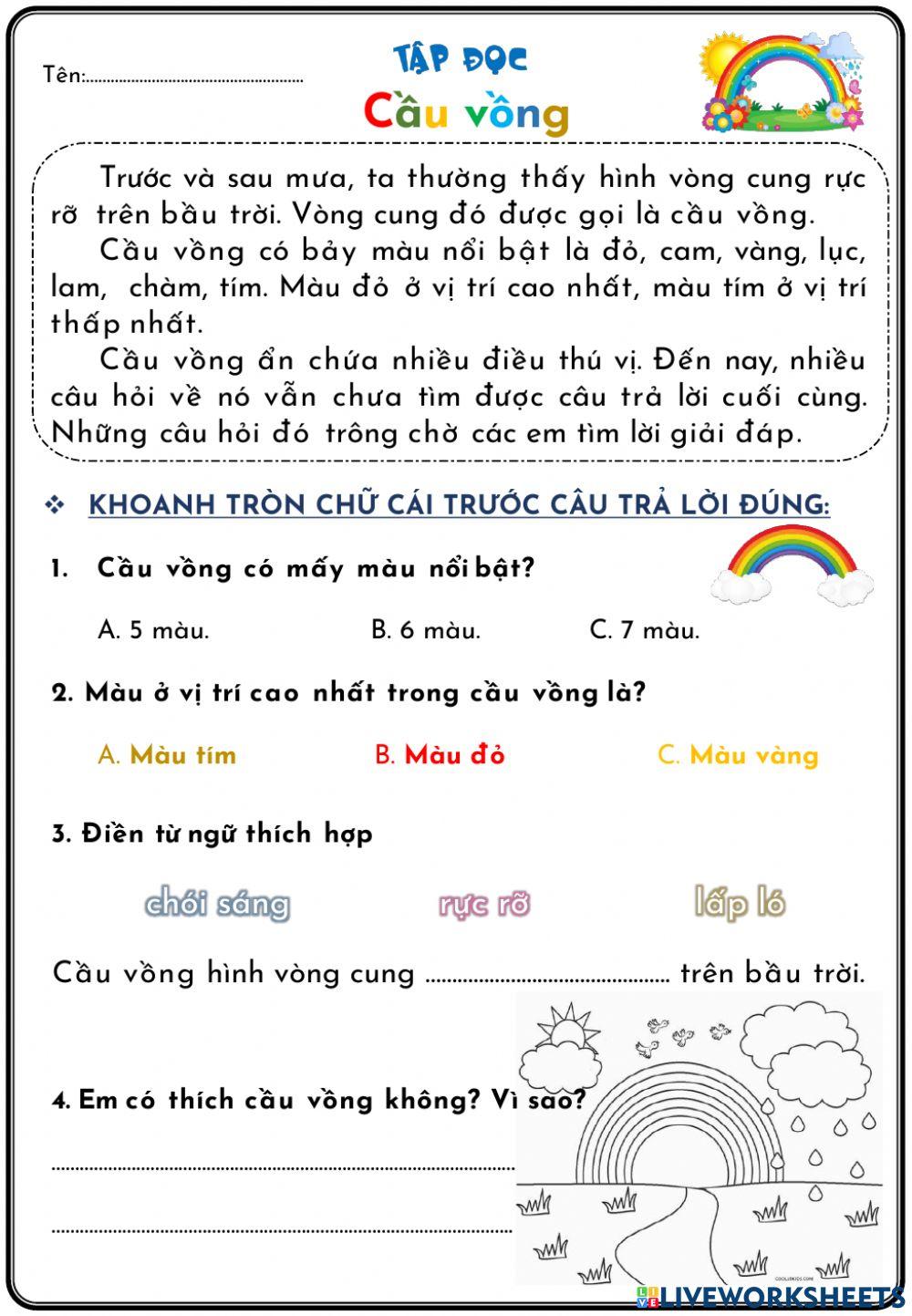 PHT-Cầu vồng PHT-Cầu vồng