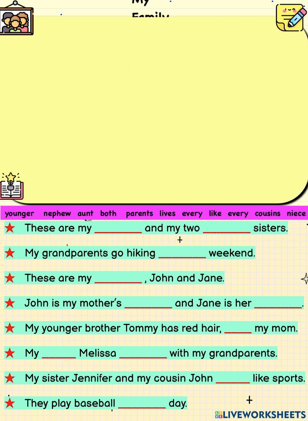 UNIT 2. This Is My Mom