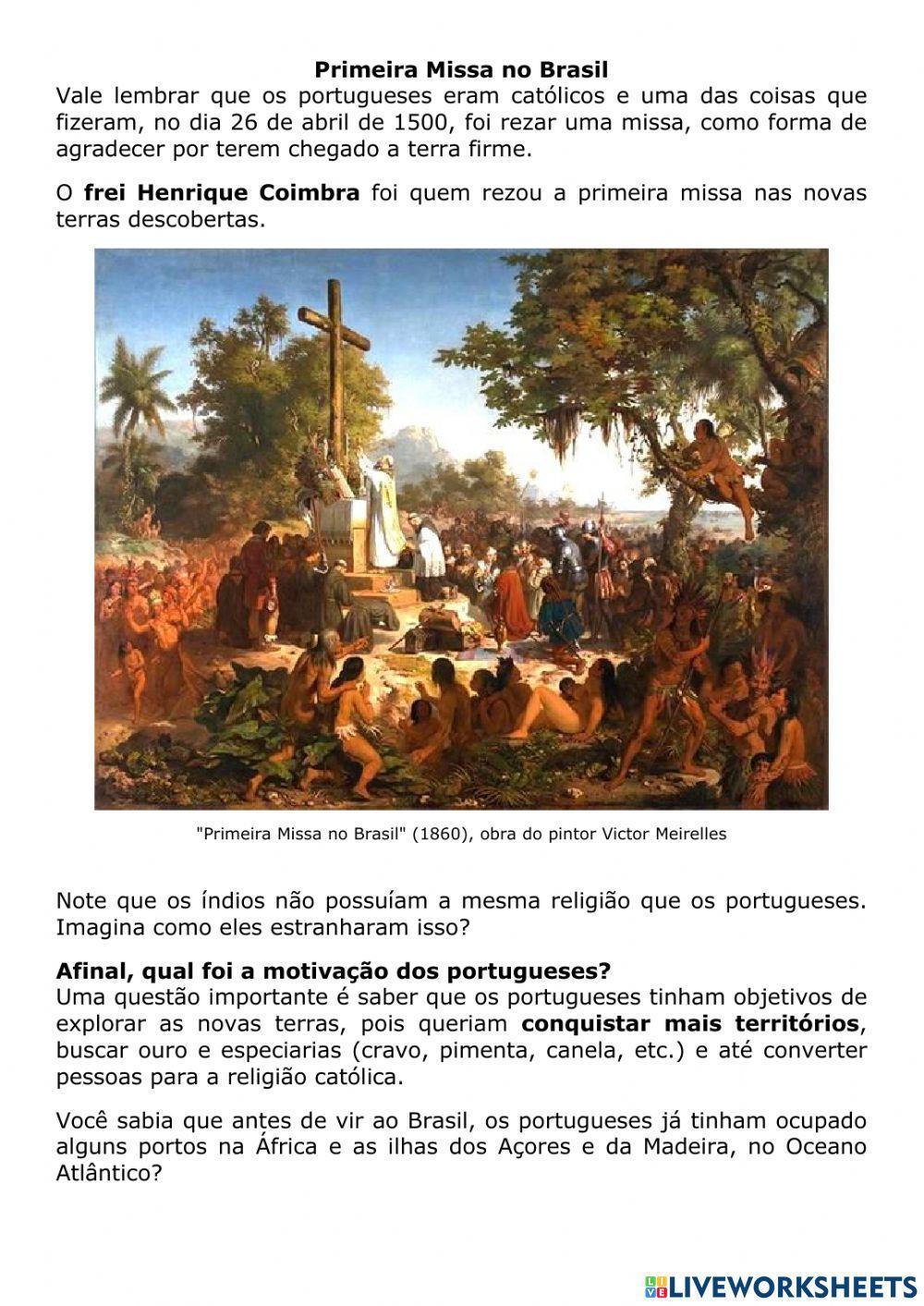 Descobrimento do brasil