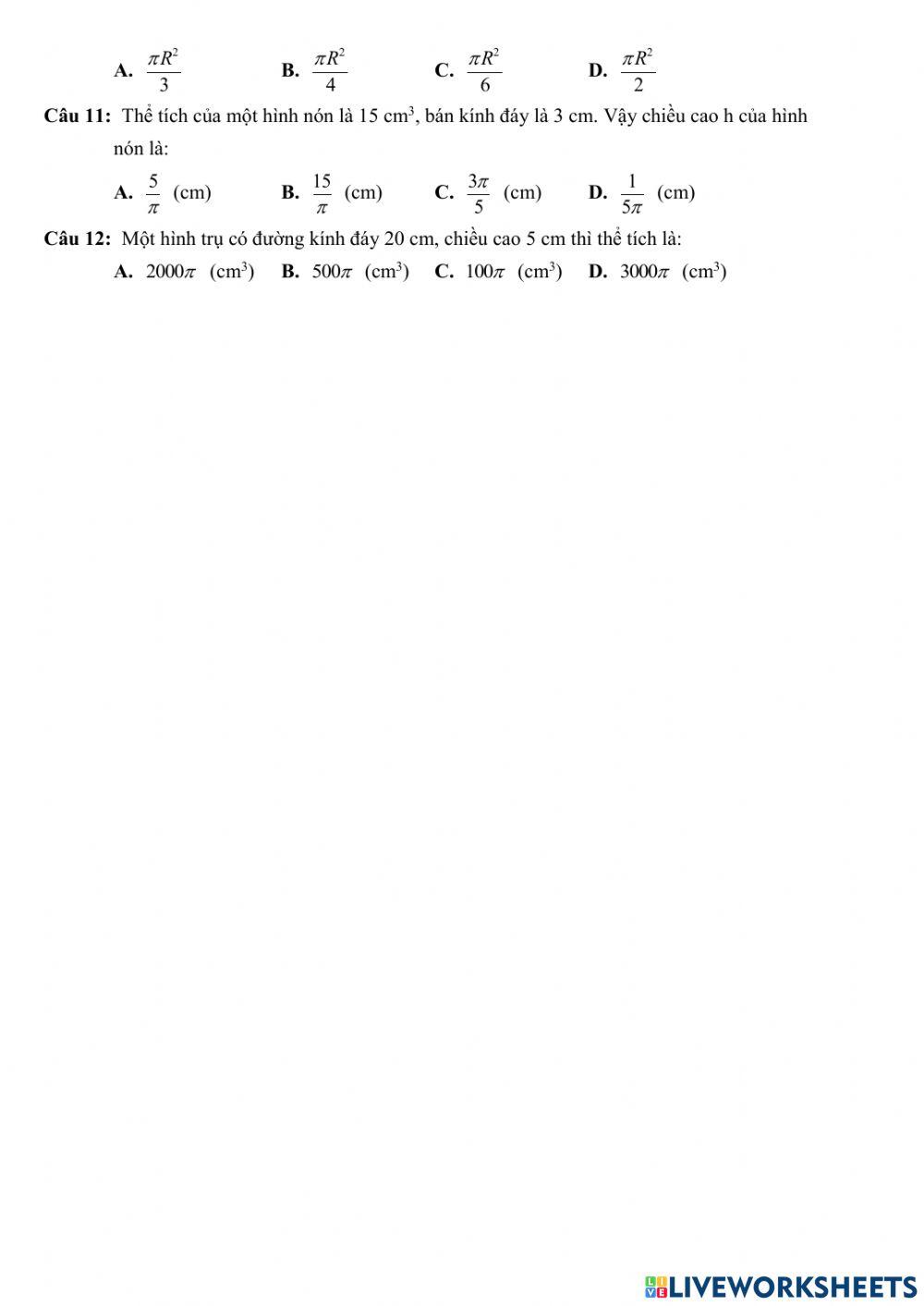 Đề thi HK2 toán 9 131415