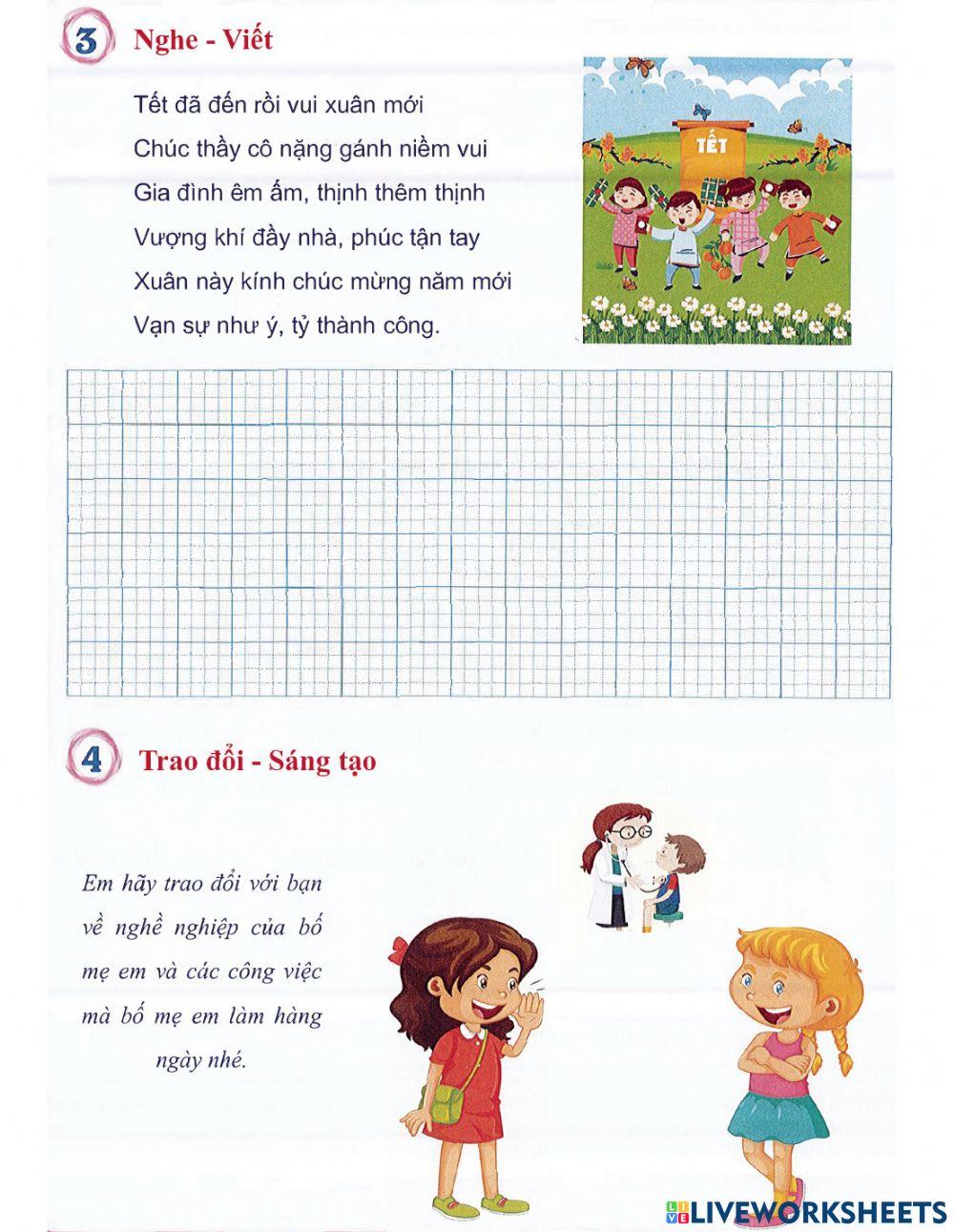 Tiếng Việt 2 - Tuần 33