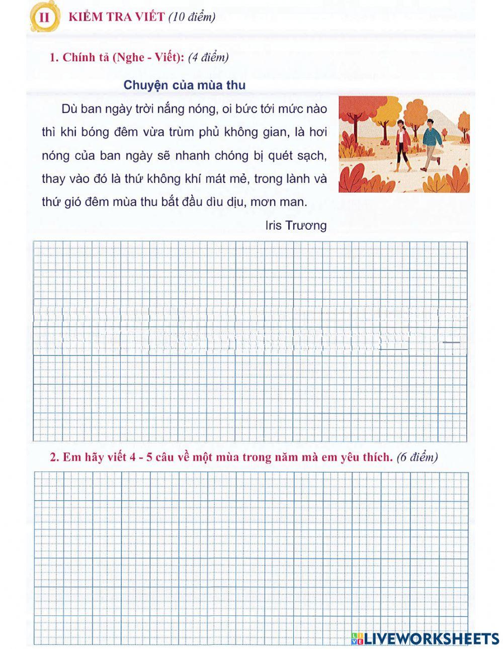 Tiếng Việt 2 - Tuần 35