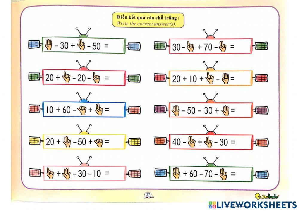 Bài luyện tập tay trái