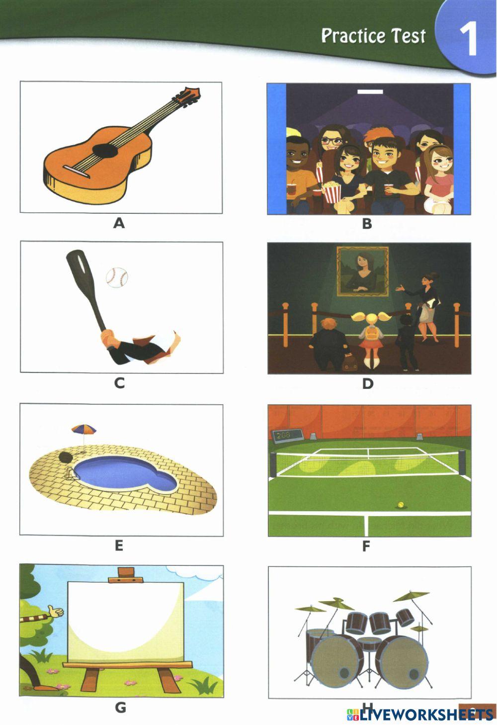 FLYERS SUCCEED TEST 1 LISTENING