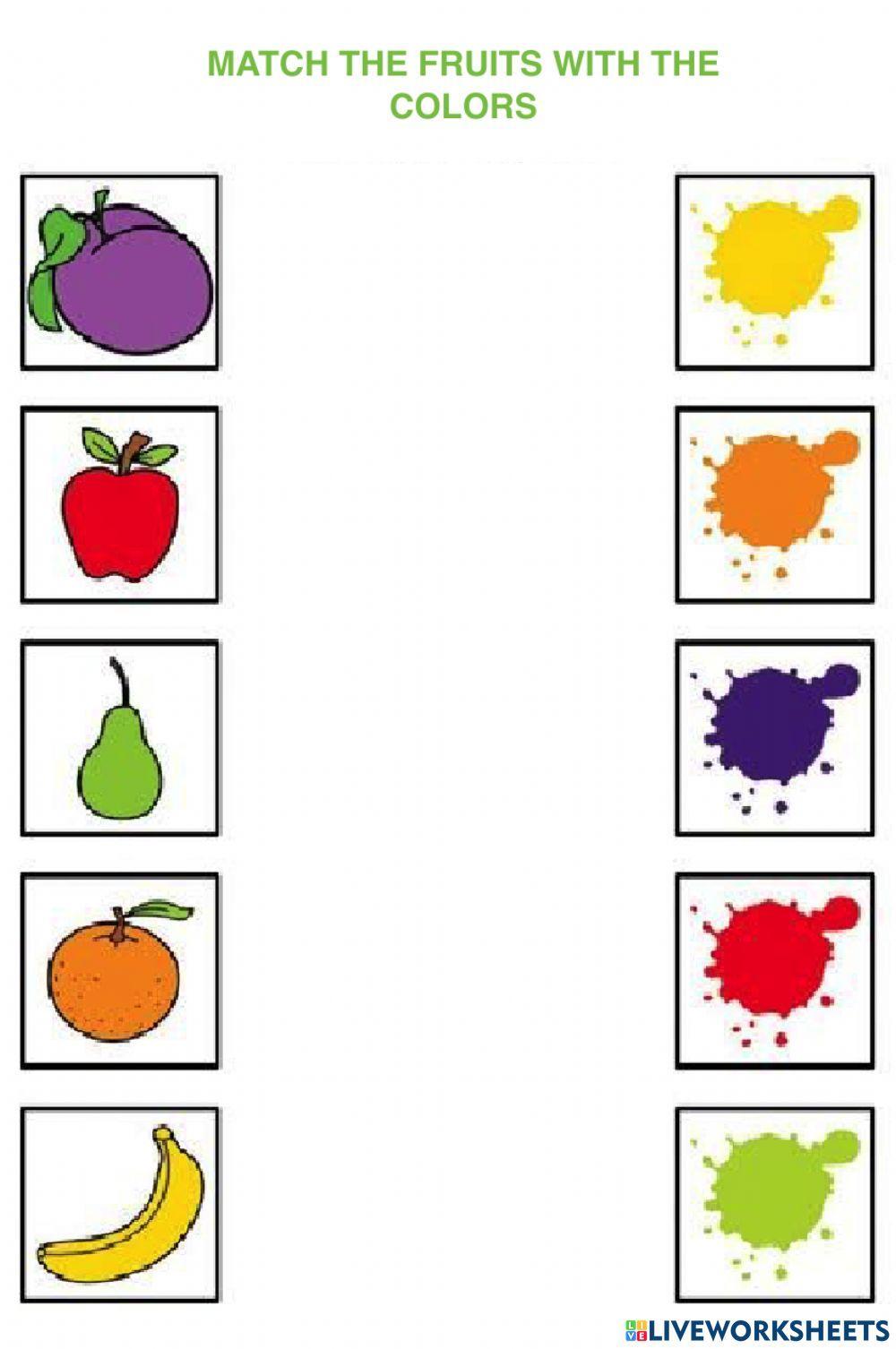 Fruit and color matching