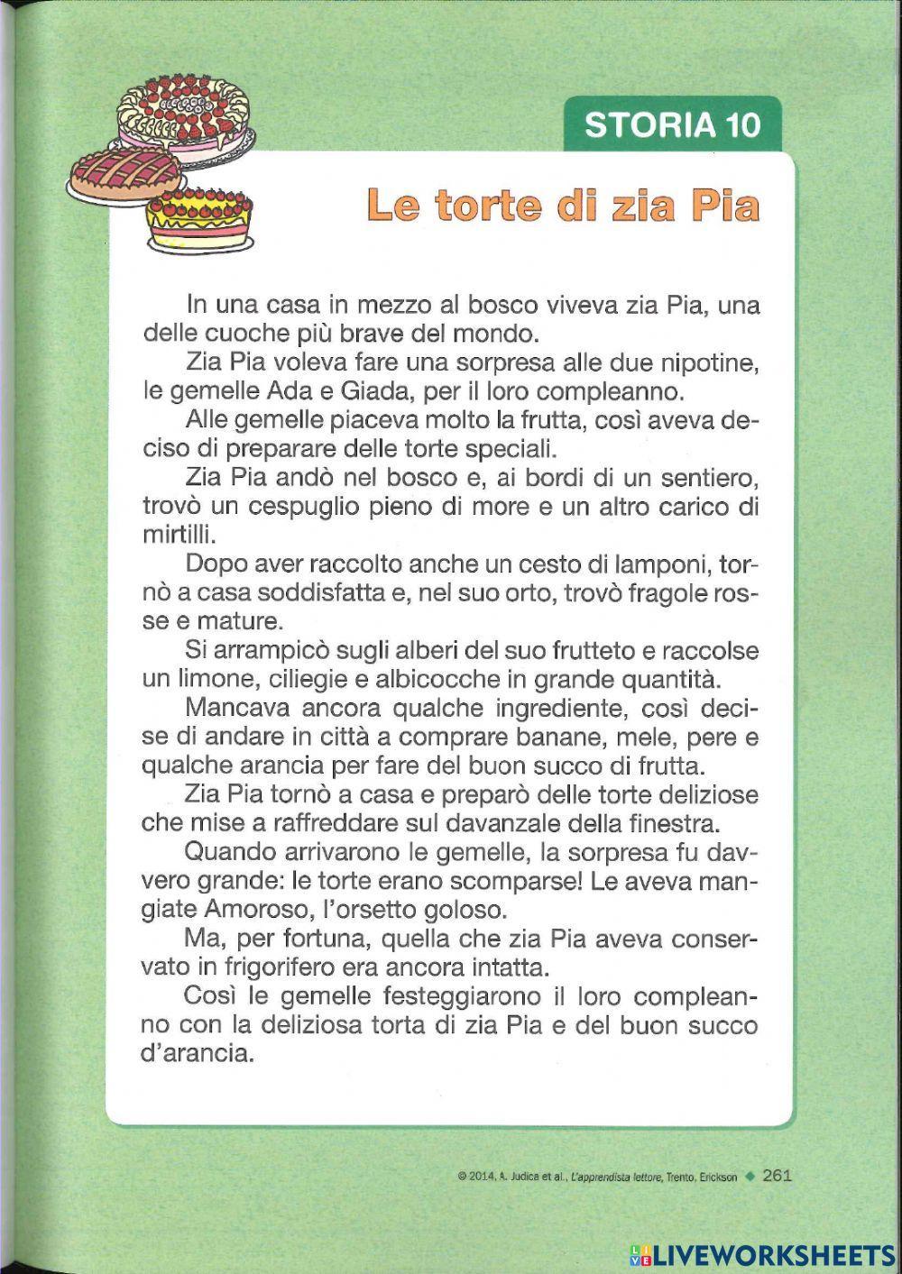 Comprensione del testo