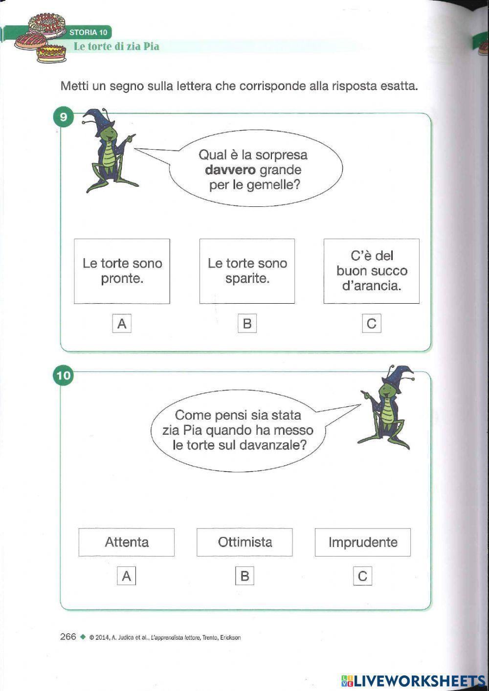 Comprensione del testo