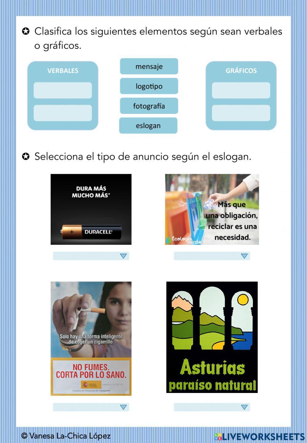 Textos periodísticos y textos publicitarios