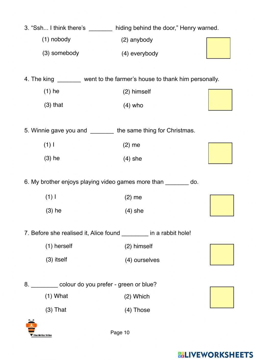 2021 Week 4 PAPER 2 GRAMMAR MCQ p5-6 part 2