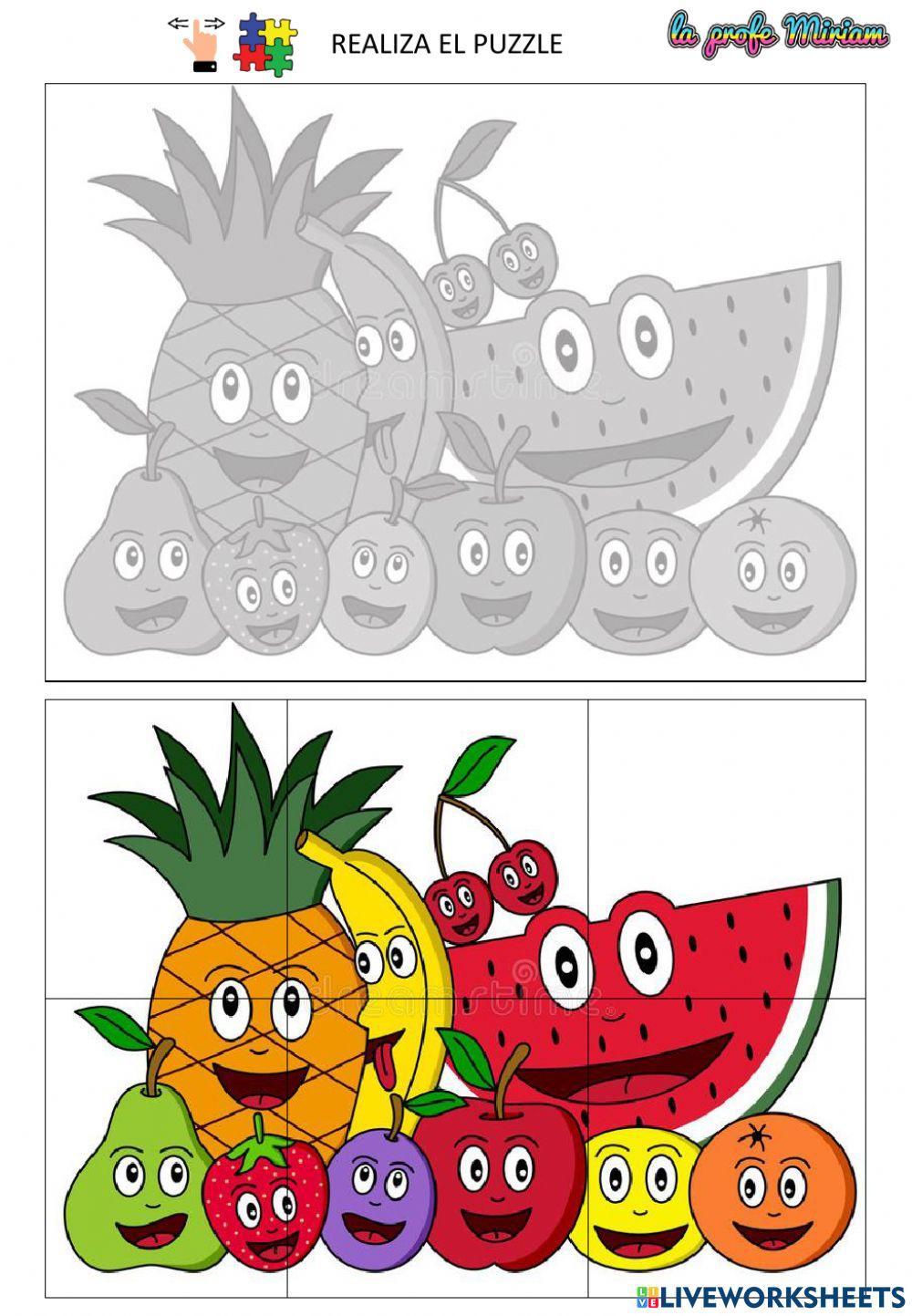 Puzzle frutas