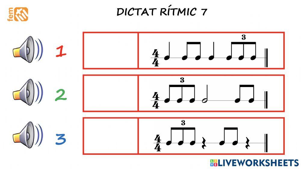 6è Dictat 7