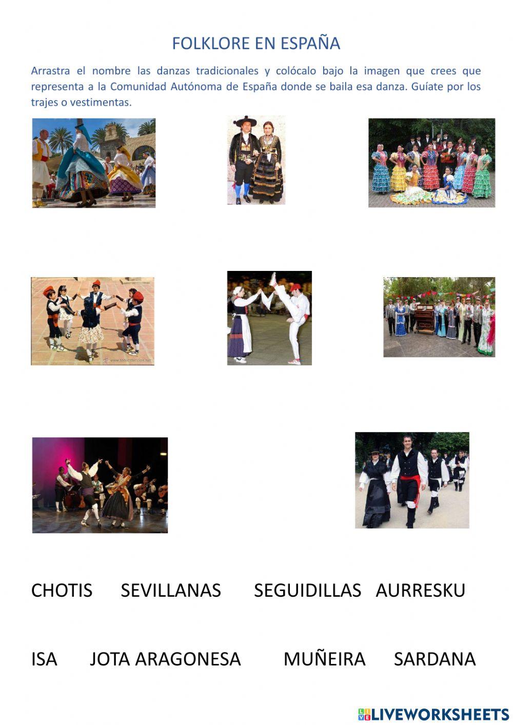 Folklore de España