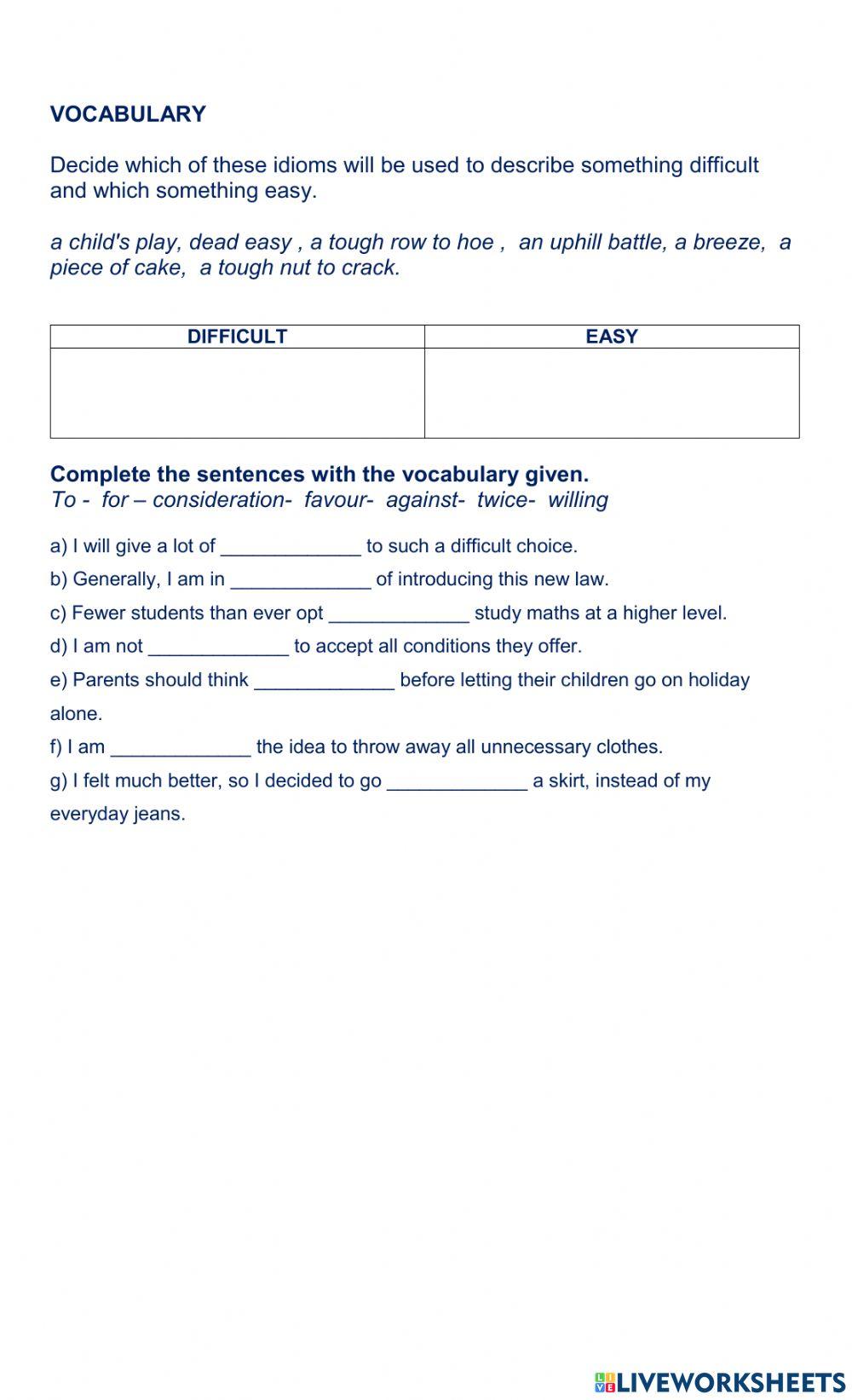 How to make hard choices