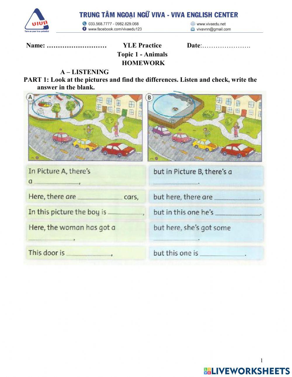 Idict 2-Skill practice 1-Unit 1-Listening, reading and writing