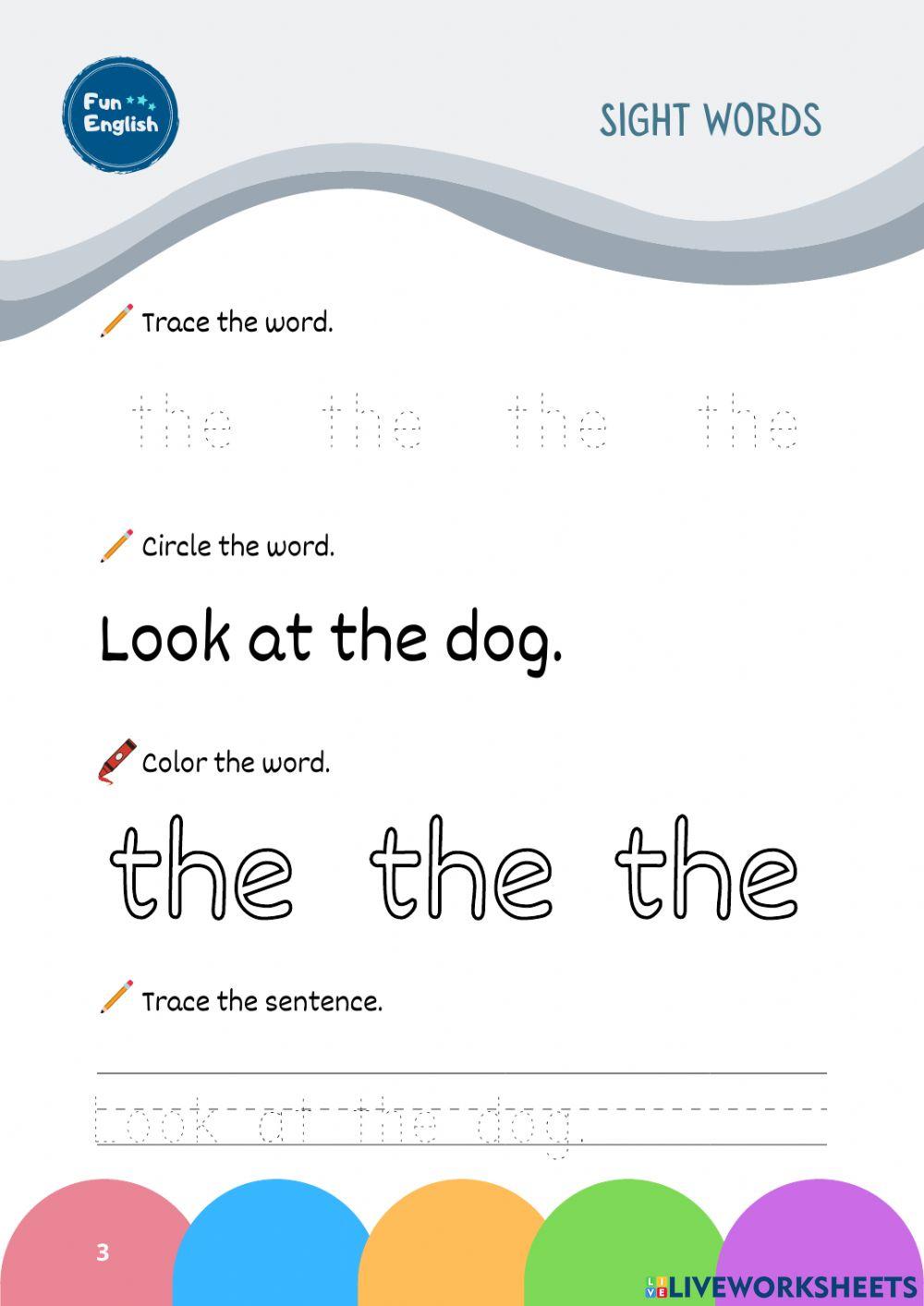 Sight Words: The