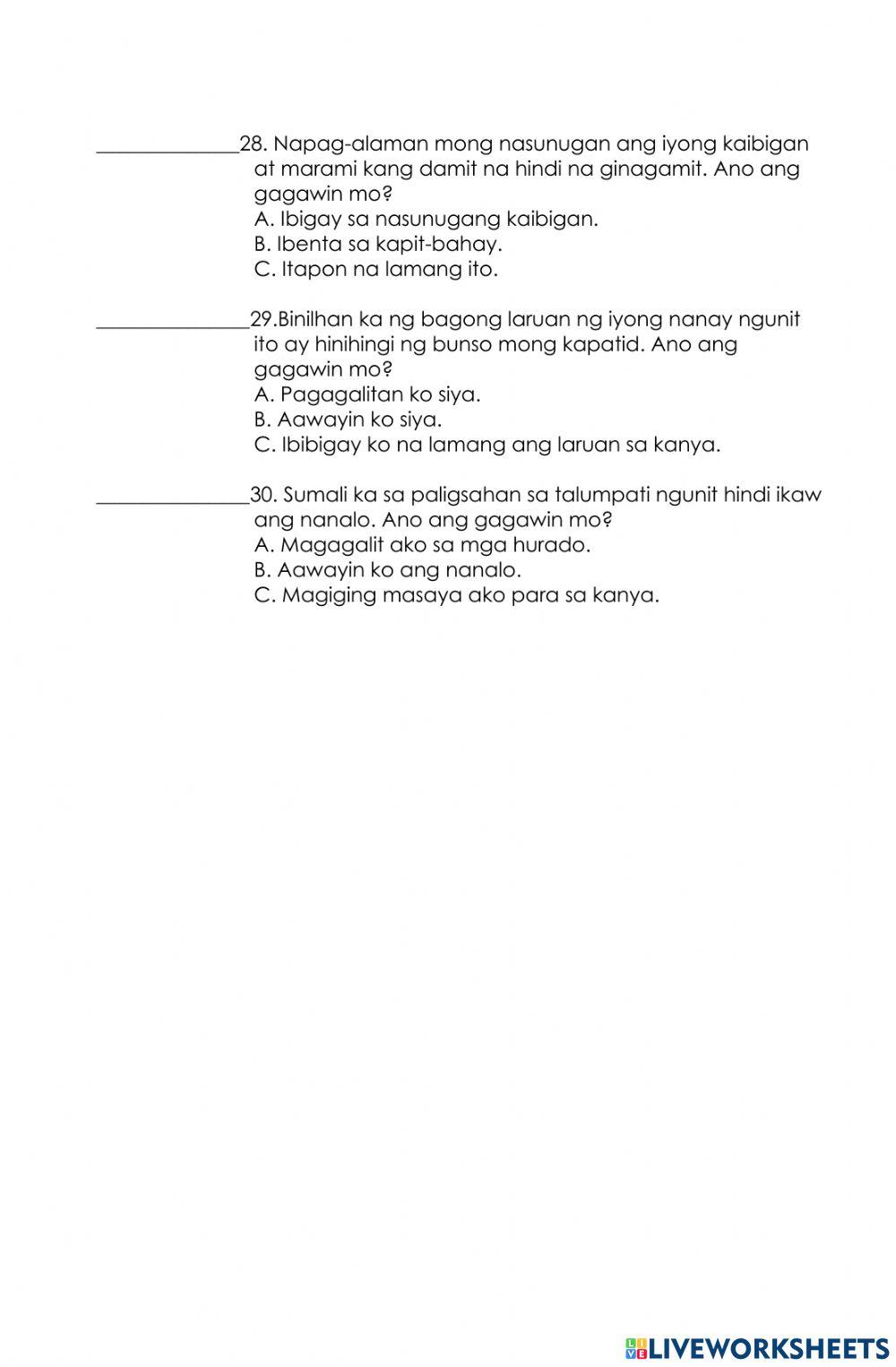 ESP Q3 - Learning Activity Sheet
