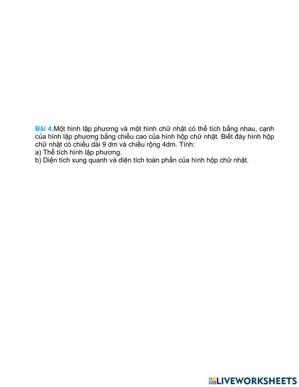 Ôn Toán cuối năm lớp 5