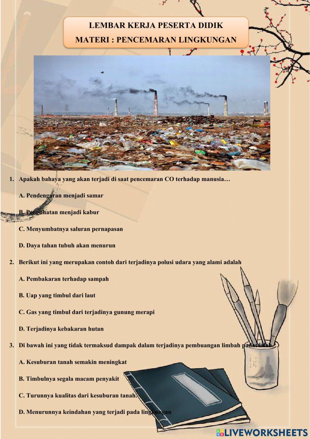 LKPD Pencemaran Lingkungan