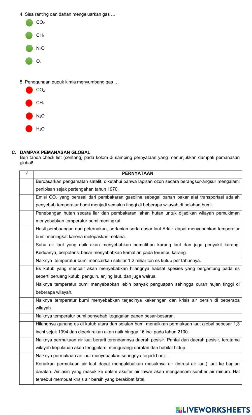 LKPD Pemanasan Global