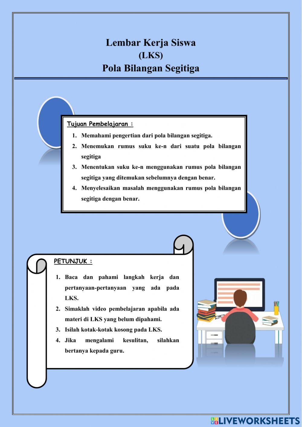 Pola Bilangan Segitiga