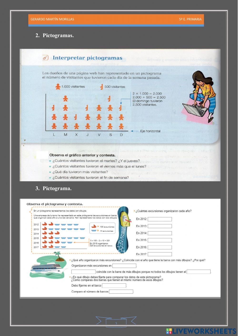 Tratamiento de la información. Ficha 23.