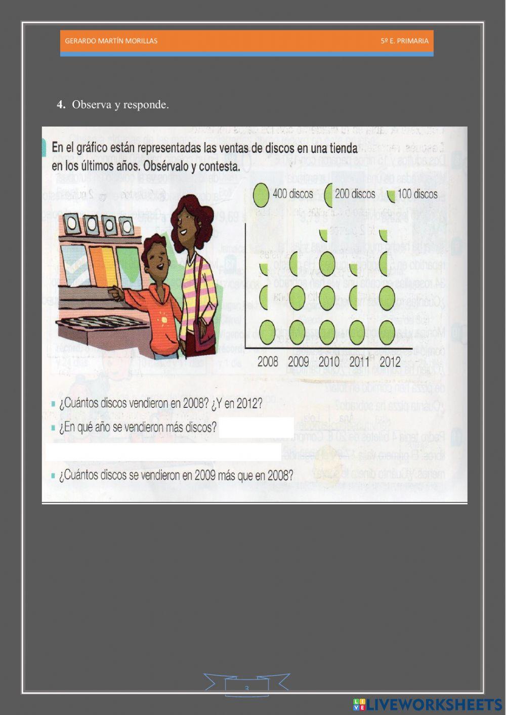 Tratamiento de la información. Ficha 23.