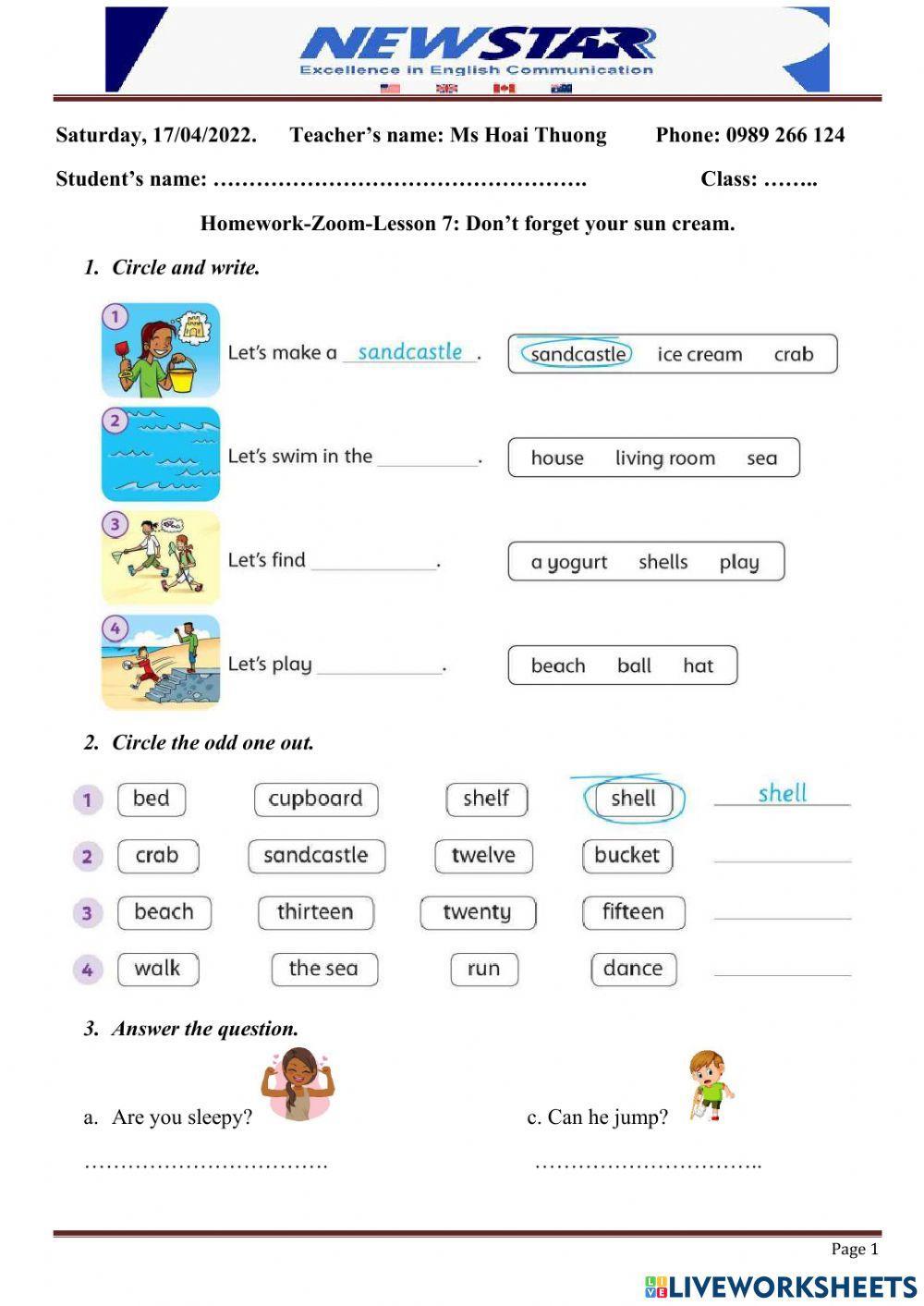 HW Don't forget...G2