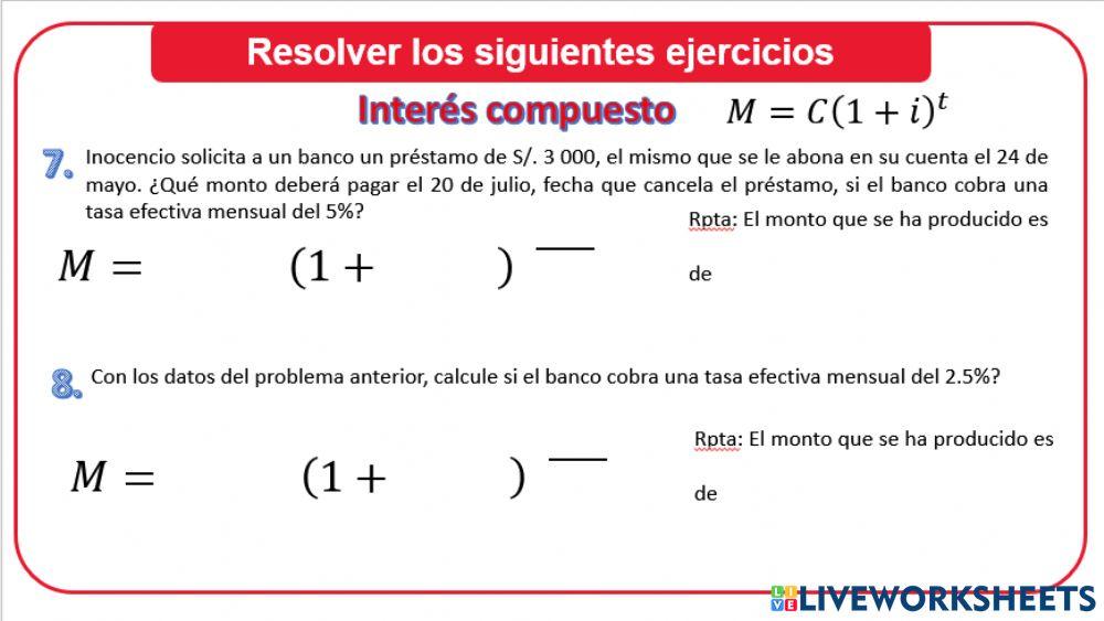Interés Compuesto 1
