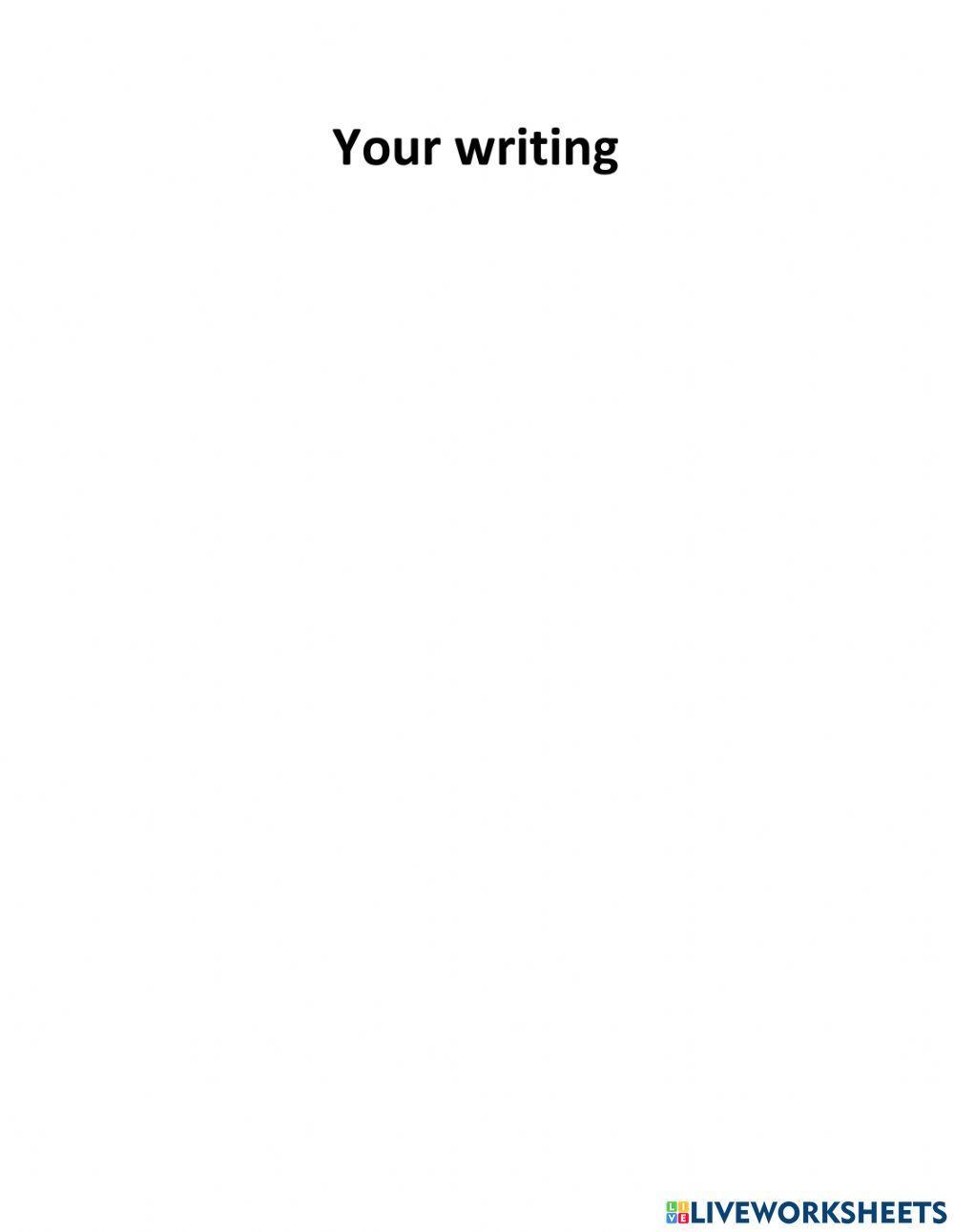 Writing article good meal