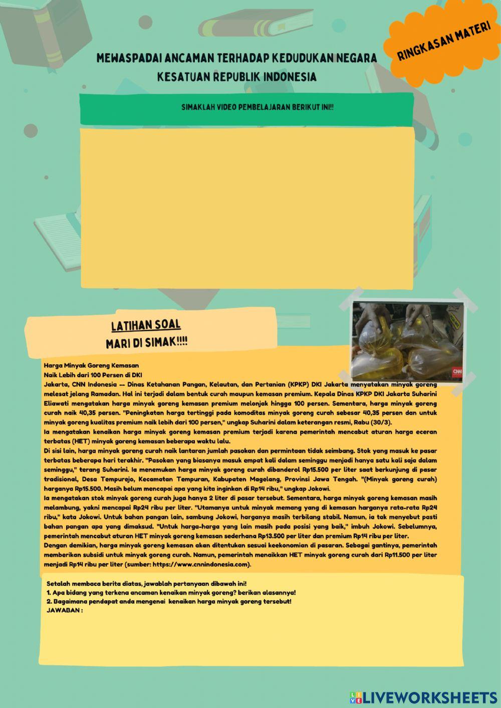 Mewaspadai ancaman terhadap kedudukan nkri