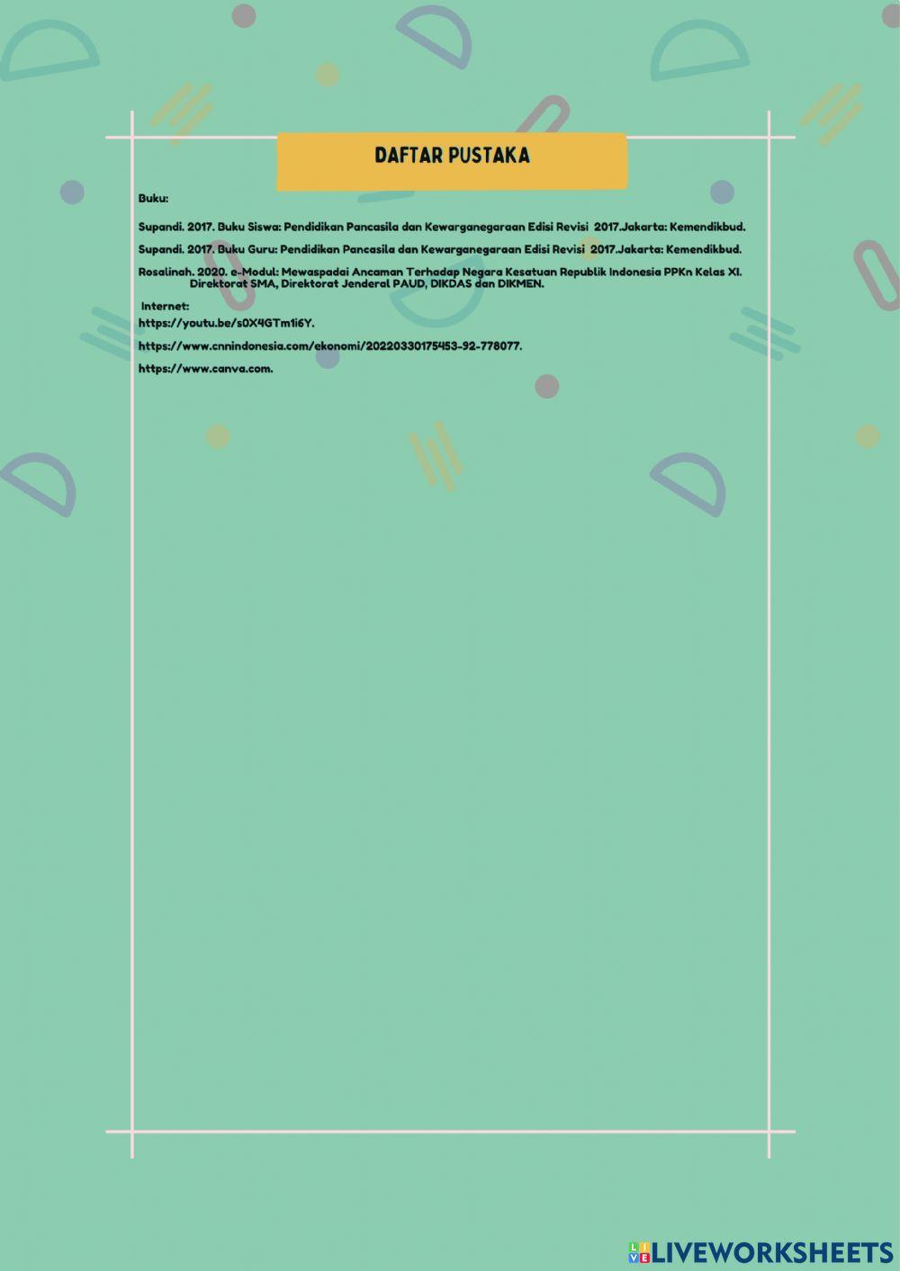 Mewaspadai ancaman terhadap kedudukan nkri