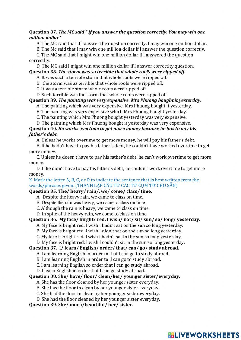 Đề luyện thi t.5 lên 6 số 1