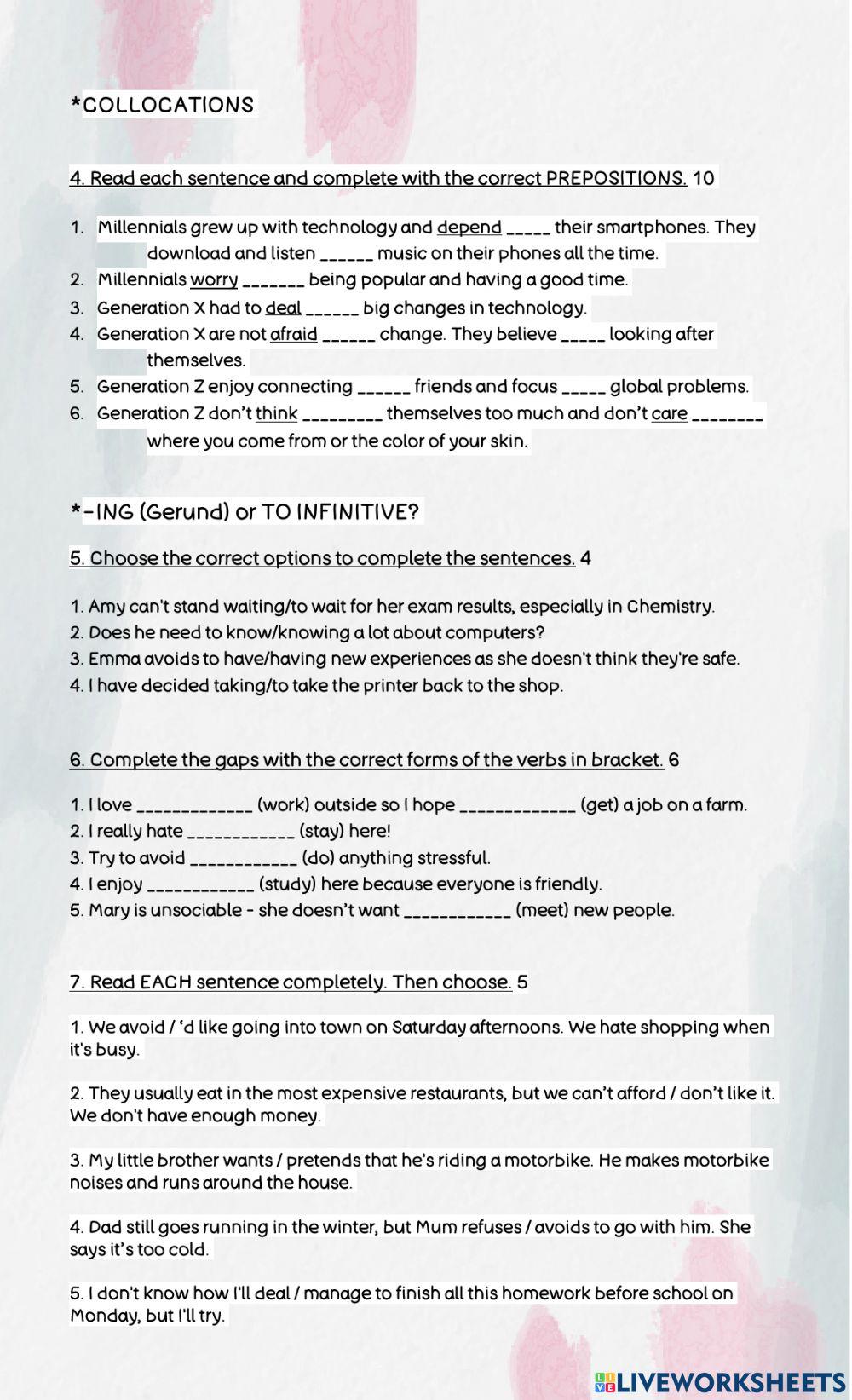 To infinitive-gerunds