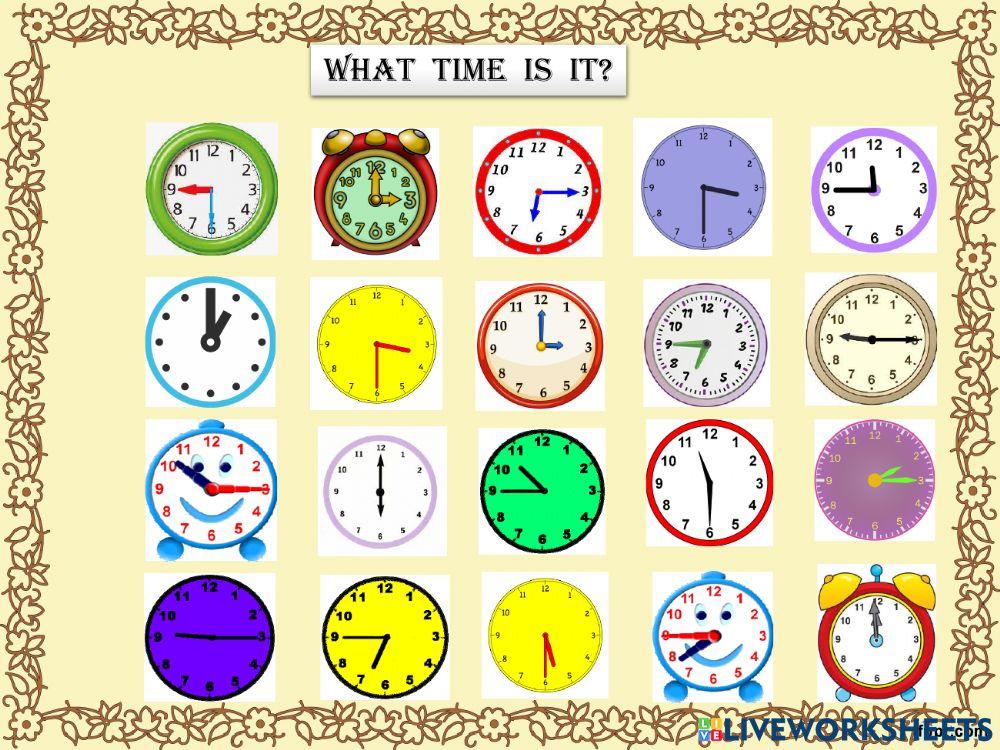 What time is it?