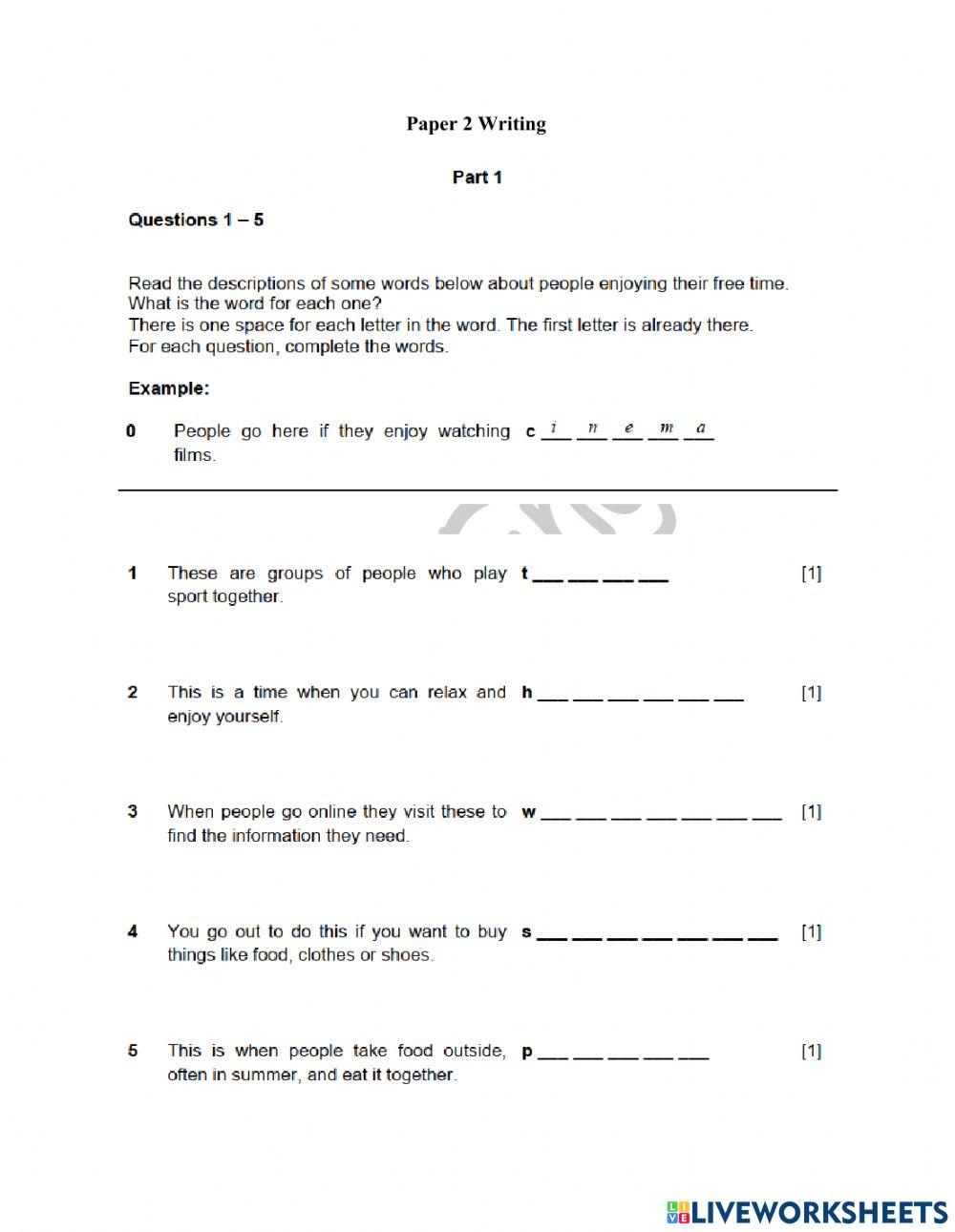 18.04.22- Gold A2, A2+-  KET Practice (Part 1)