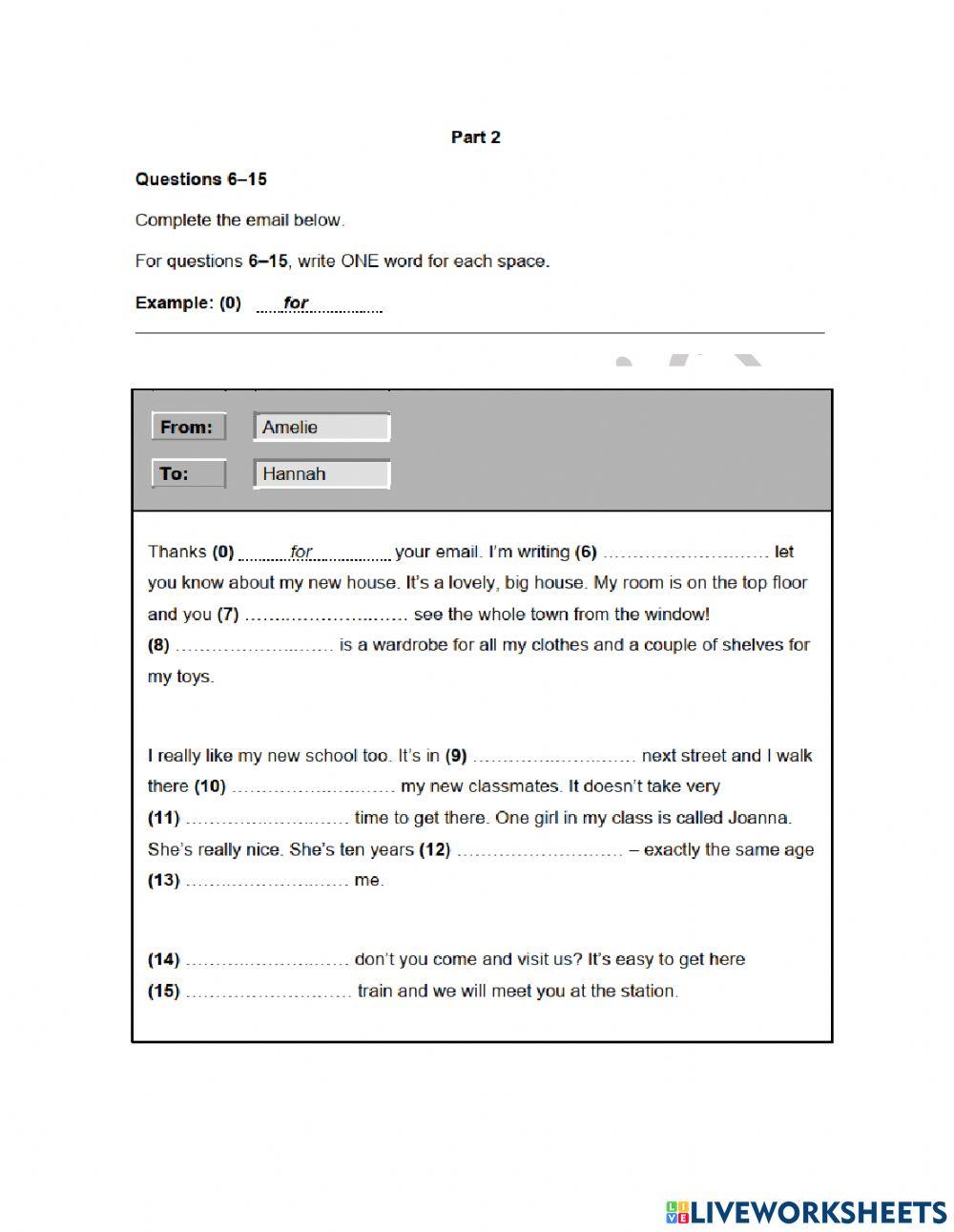 20.04.22- Gold A2, A2+- KET Practice (Part 1)